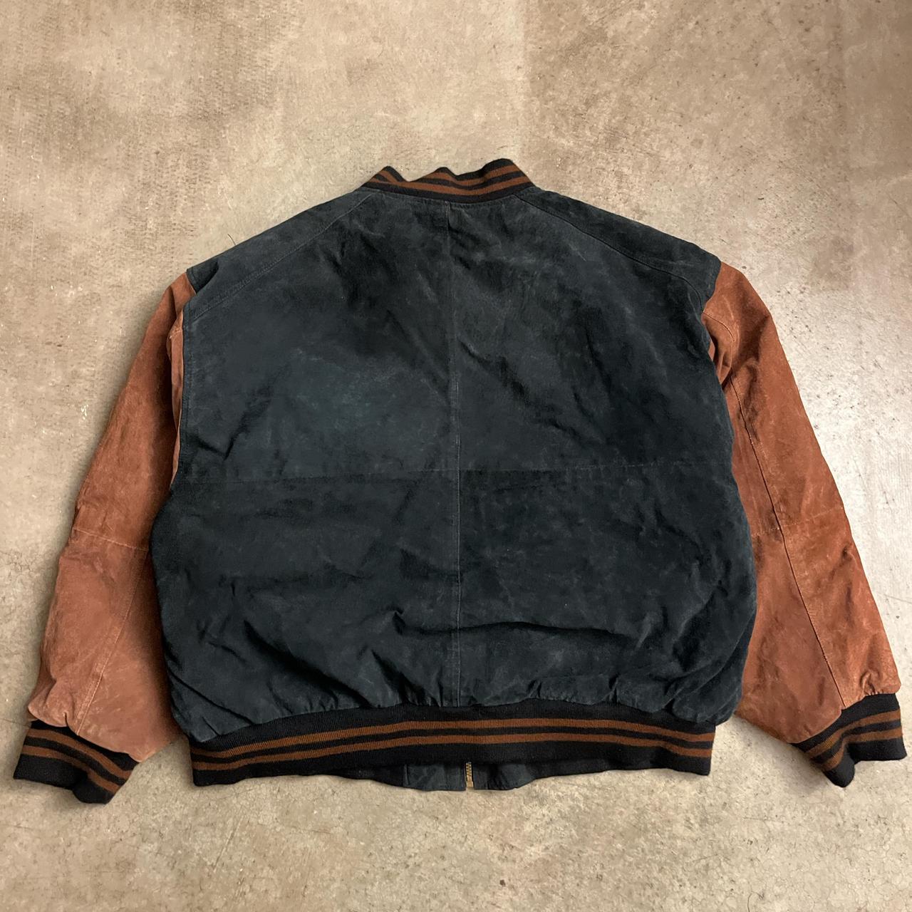 Basic Editions Men's Varsity Jacket - Multi/Green… - image 6