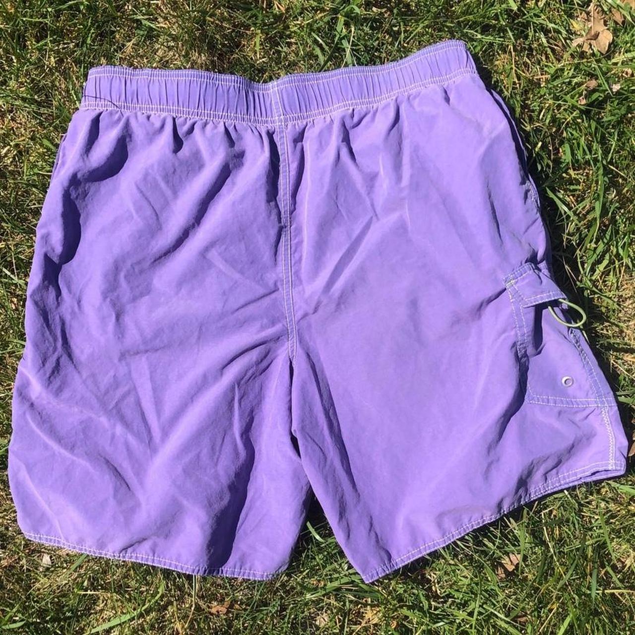 Men's Purple Swim-briefs-shorts | Depop