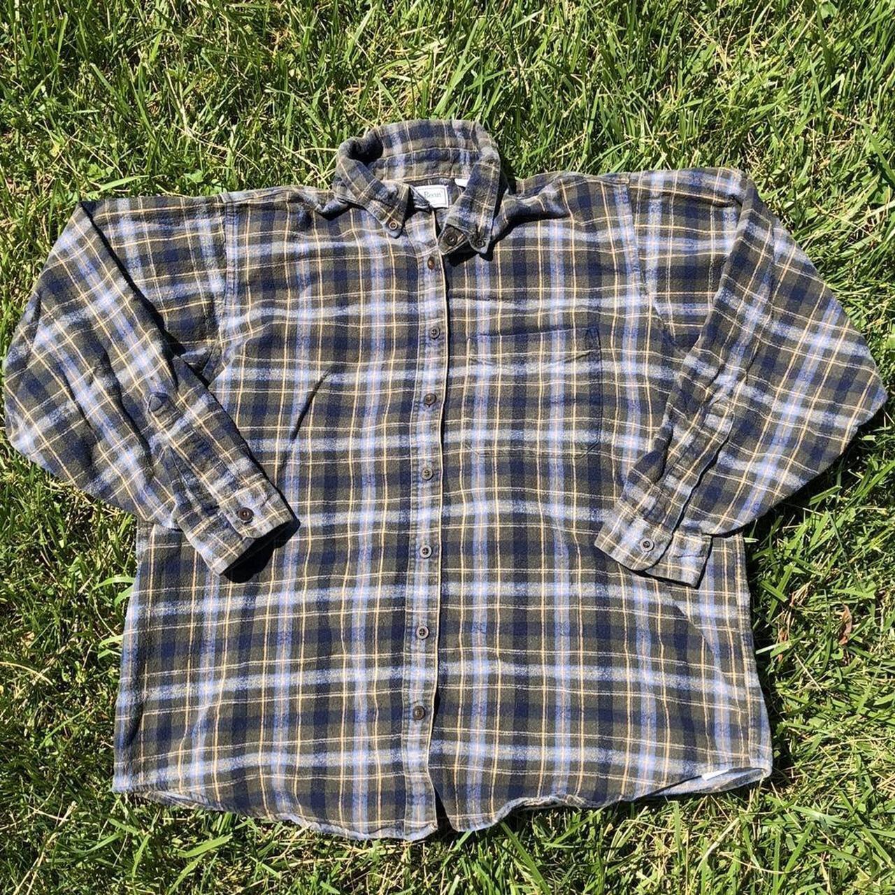 Women's L.L.Bean Scotch Plaid Flannel Tunic Shirt