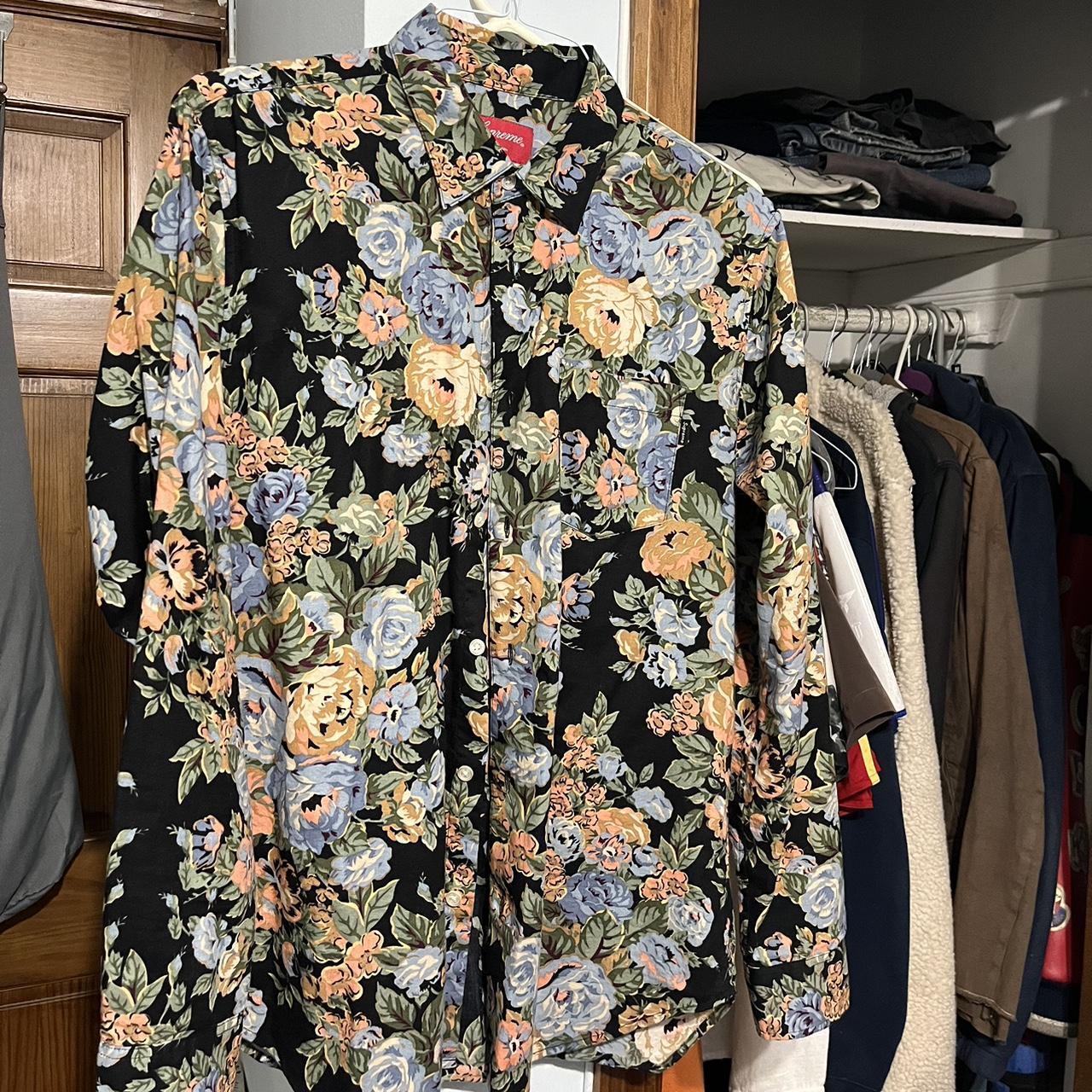 Supreme floral button up online