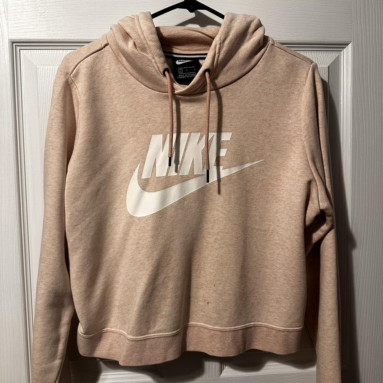 womens peach nike hoodie