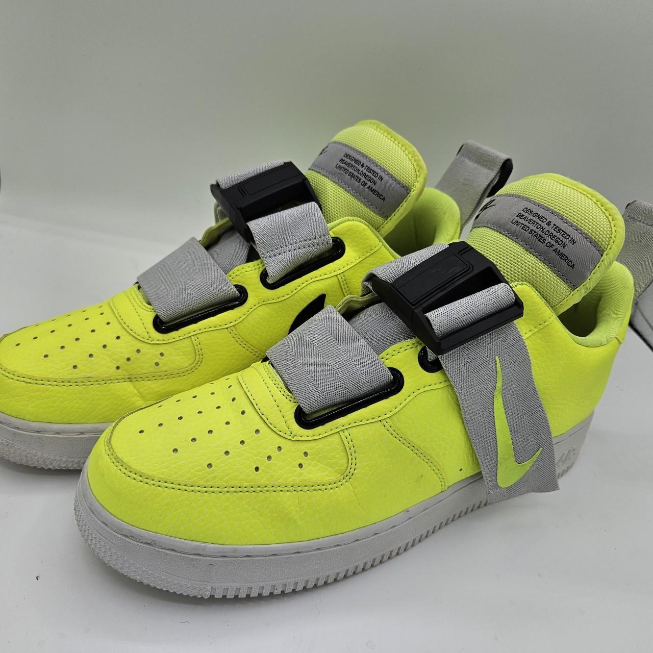 Nike Air Force 1 Utility Volt Mens Size US 10. Depop