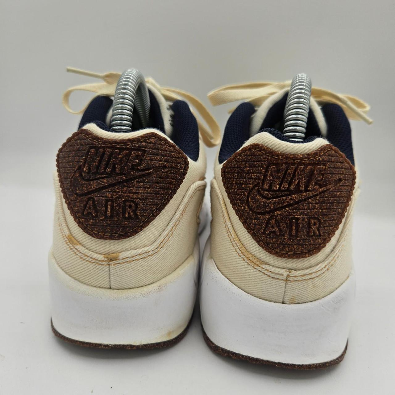 Nike Air Max 90 Cork Coconut Milk 6Y/ Women's 7.5 | Depop