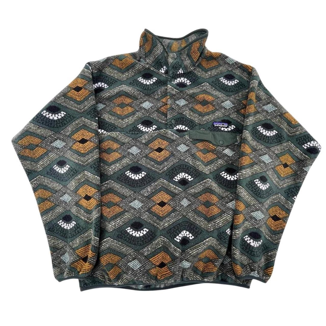 Mens aztec outlet patagonia fleece