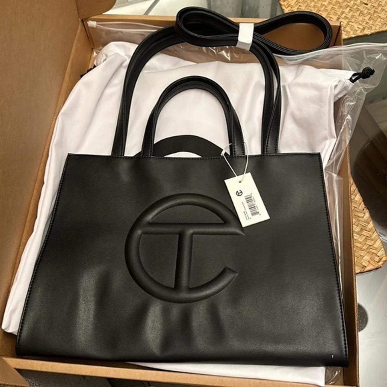 NWT Ｔelfar Shopping Bag Medium black purchases