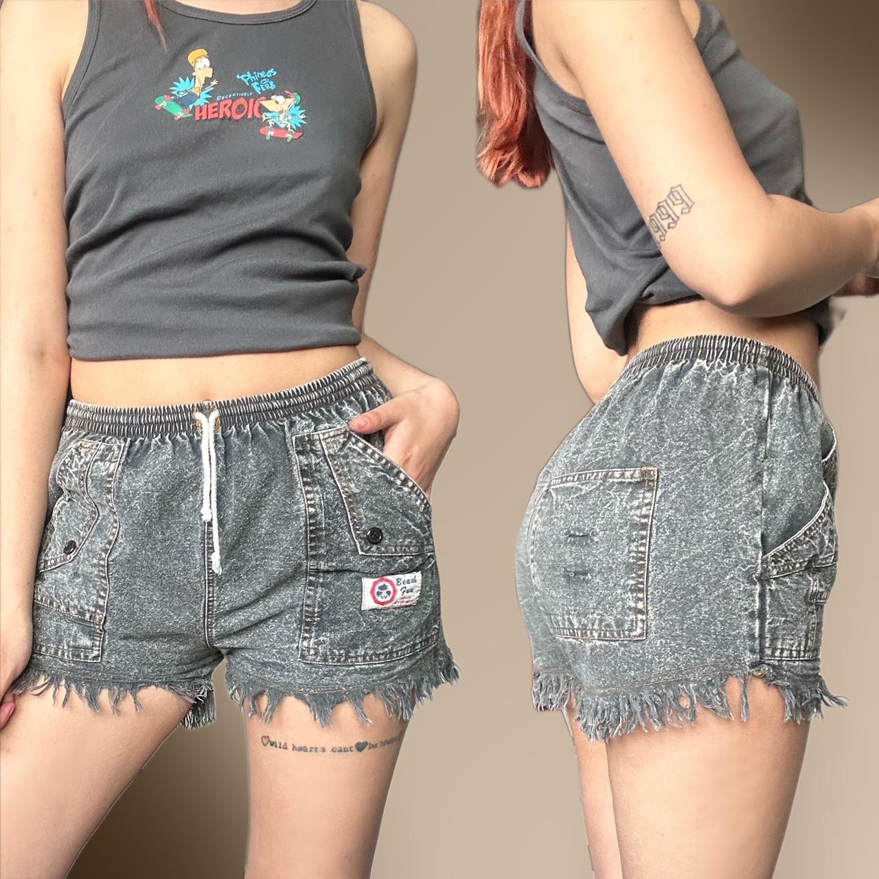 Women's Grey Shorts Depop