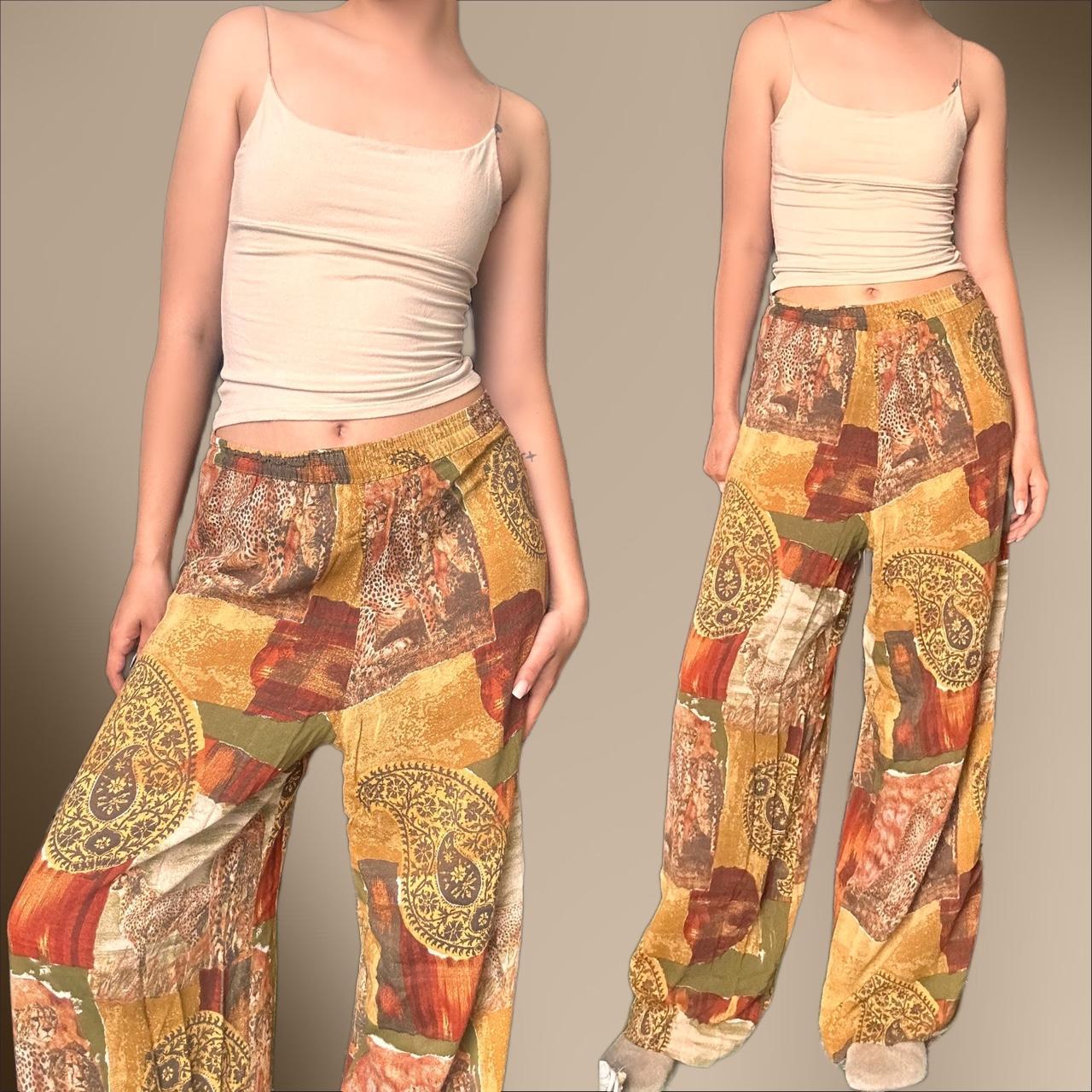 希少❤️ 60s〜80s EUR vintage wide slacks opti True vintage 80s wide leg pants • Very good | Depop