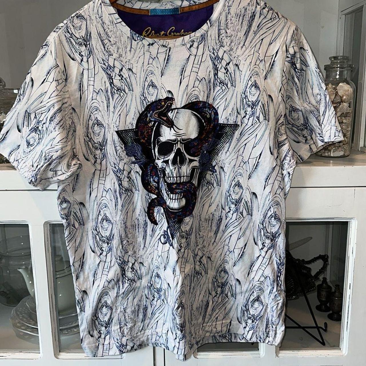 NWT Robert Graham buy skull TShirt sz: XL