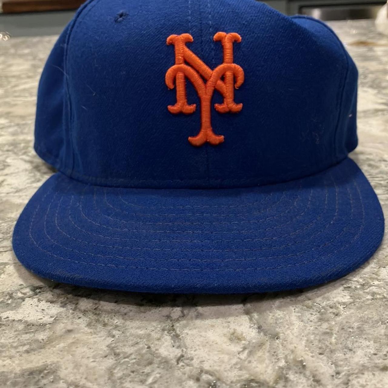 New Era Men's Hat - Blue – New Era Mets fitted hat #MLB