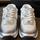 Chanel men's white and grey trainers