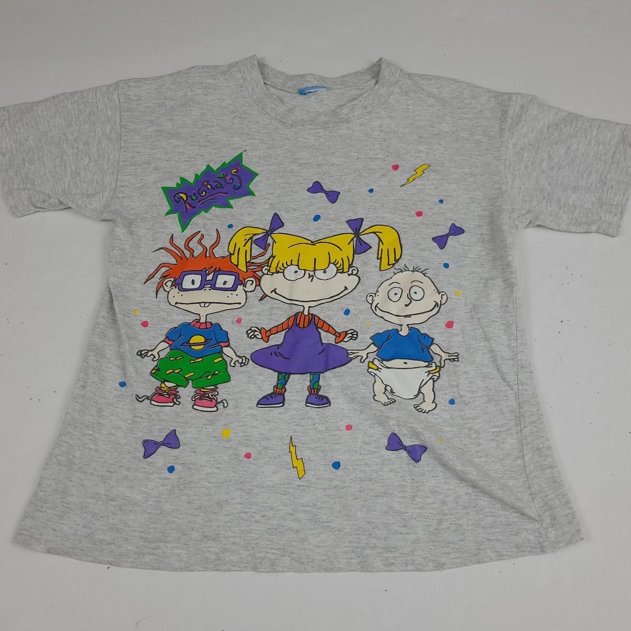 Vintage 90s Rugrats cartoon t shirt. Super cool... - Depop