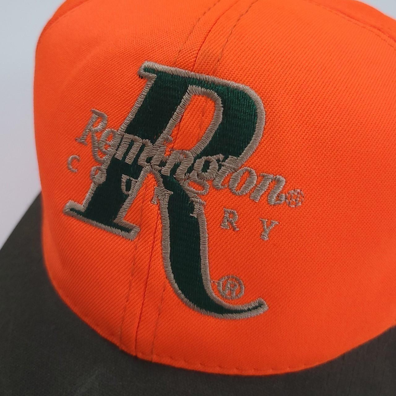 Snapback Hat Remington Orange Hat Remington Men's Rope Mid-Profile