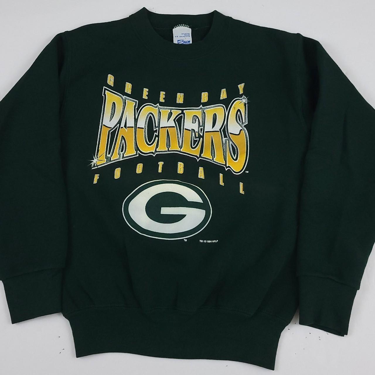 Vintage Green Bay Packers sweatshirt, 1996 green graphic crewneck