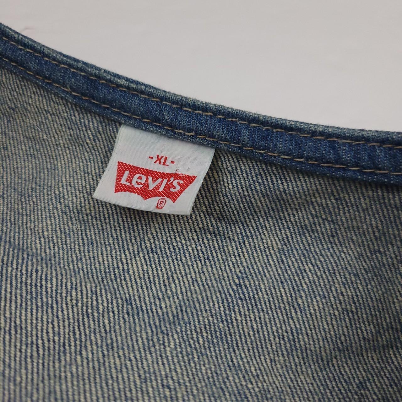 Levi's Men's Vest - Blue - XL – Vintage Levi's or… - image 5