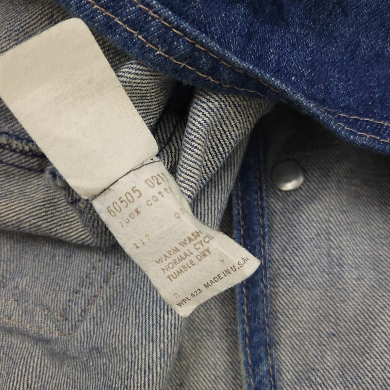 Levi's Men's Vest - Blue - XL – Vintage Levi's or… - image 6