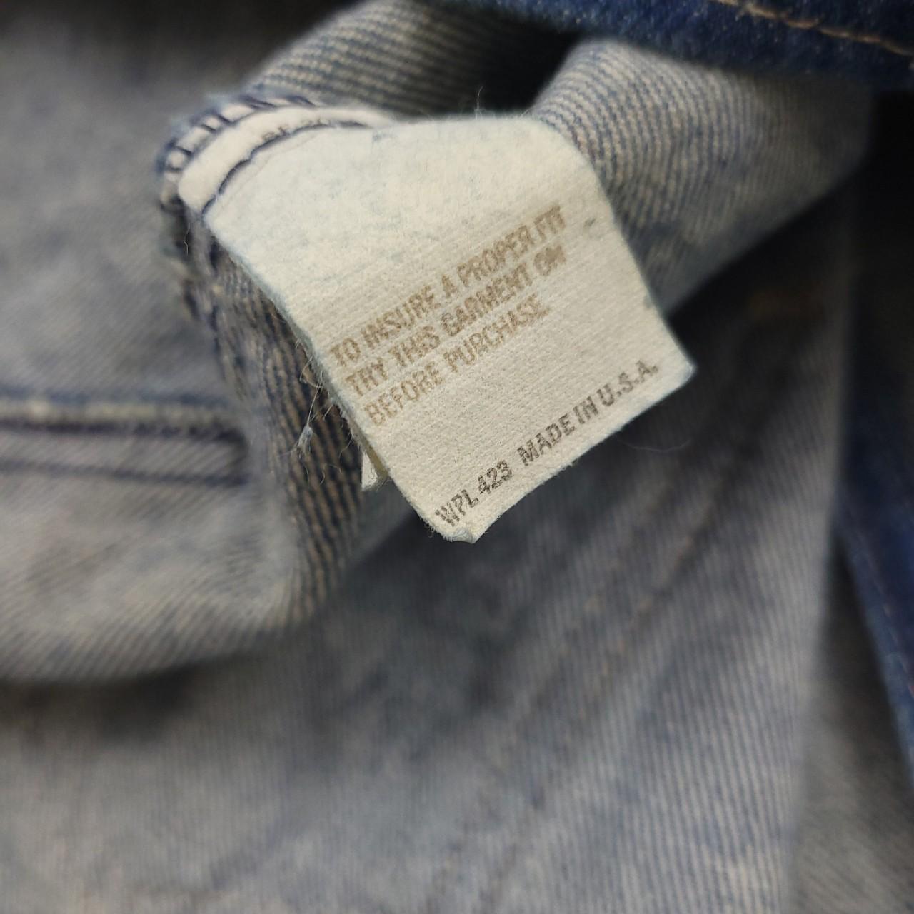 Levi's Men's Vest - Blue - XL – Vintage Levi's or… - image 7