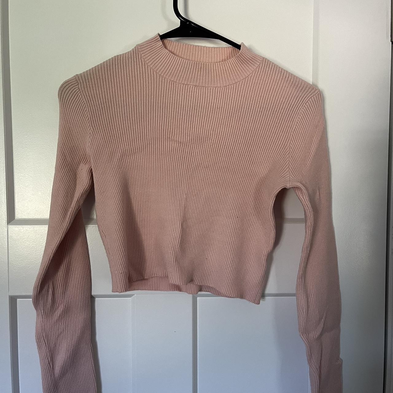 Brandy Melville cropped mock neck