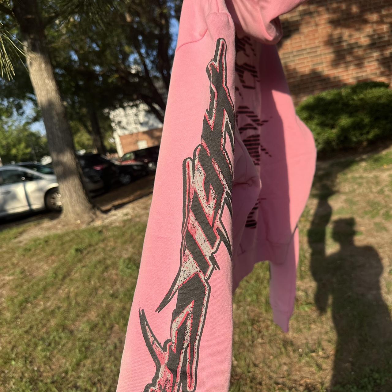 Hellstar Brainwashed Without Brain Hoodie 'Pink' | Depop Hellstar Brainwashed Without Brain Hoodie 'Pink' | Depop