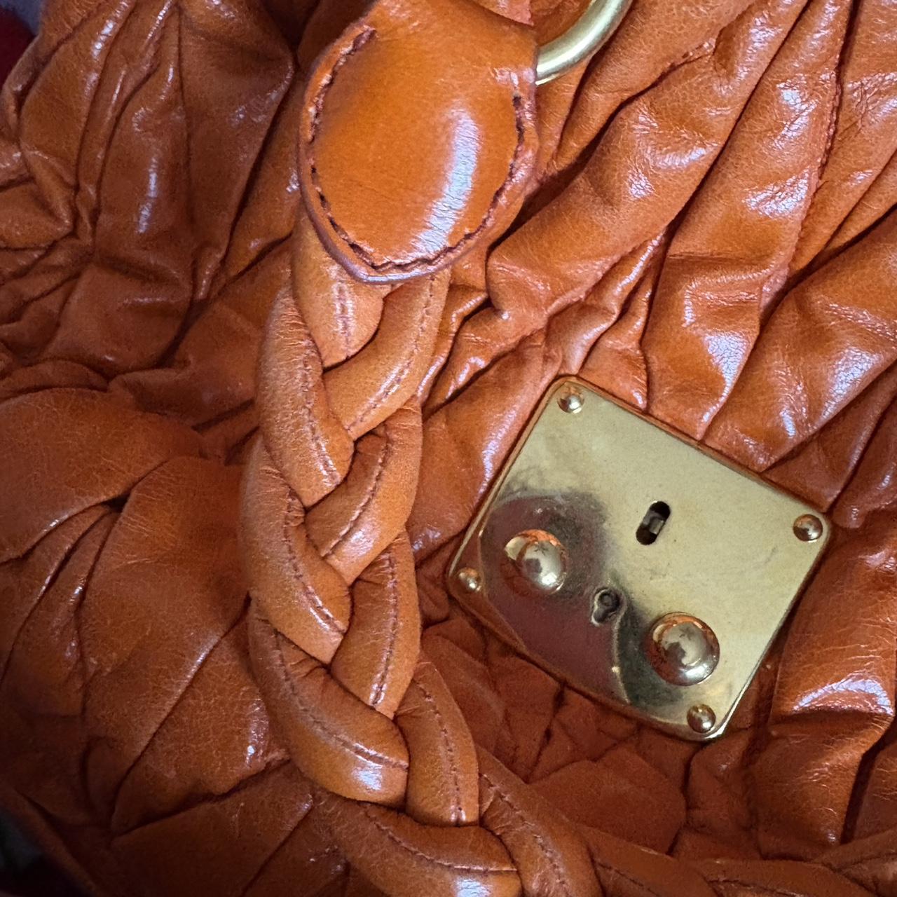 Miu Miu Women's Bag - Orange – Vintage Miu Miu Ma… - image 6