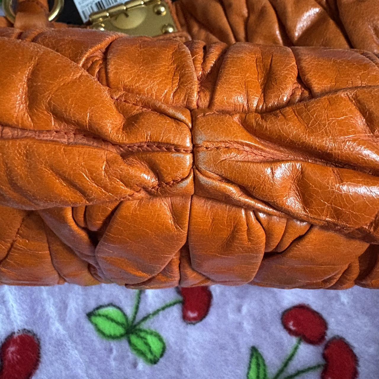 Miu Miu Women's Bag - Orange – Vintage Miu Miu Ma… - image 7