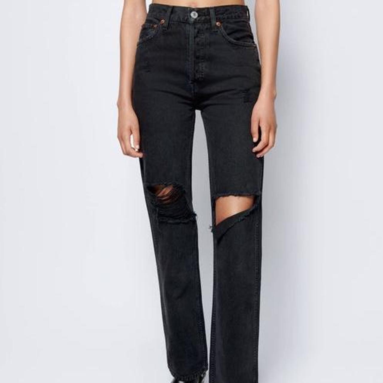 RE/DONE Women's Black Jeans