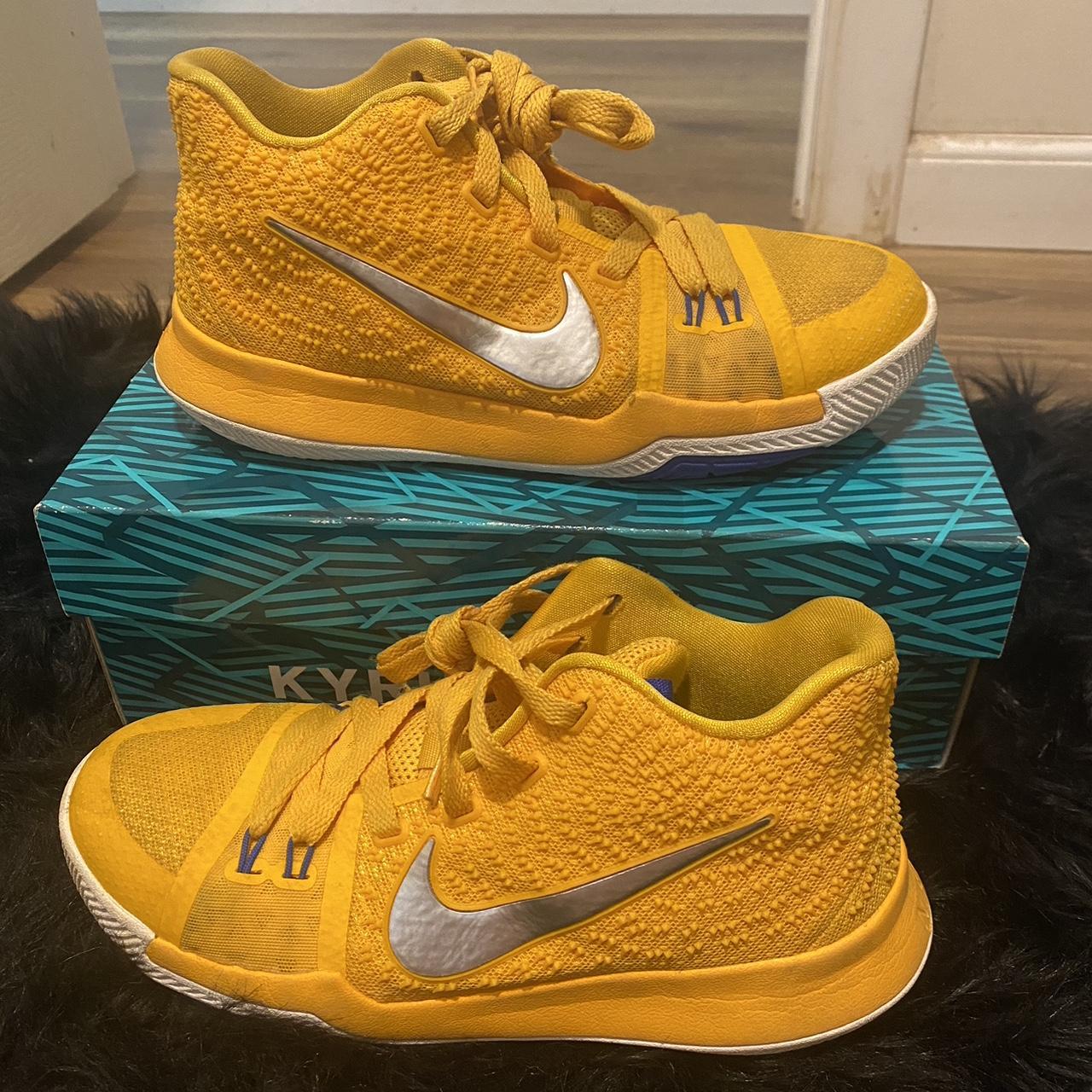 Kyrie 3 yellow deals