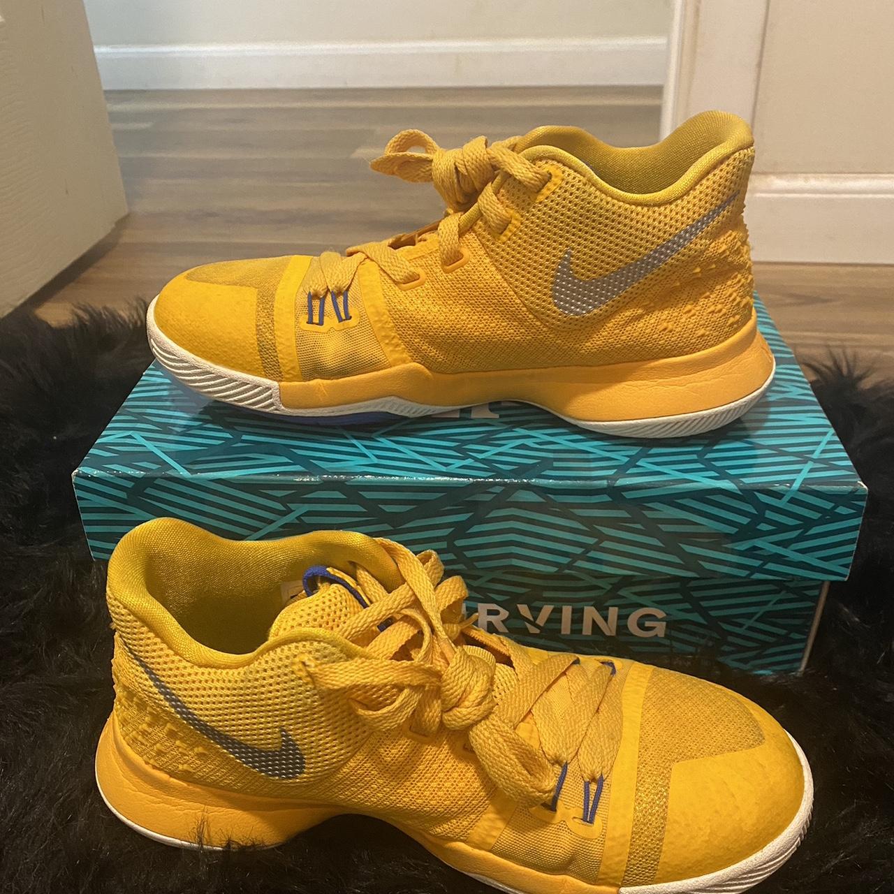 kyrie 3 mens yellow