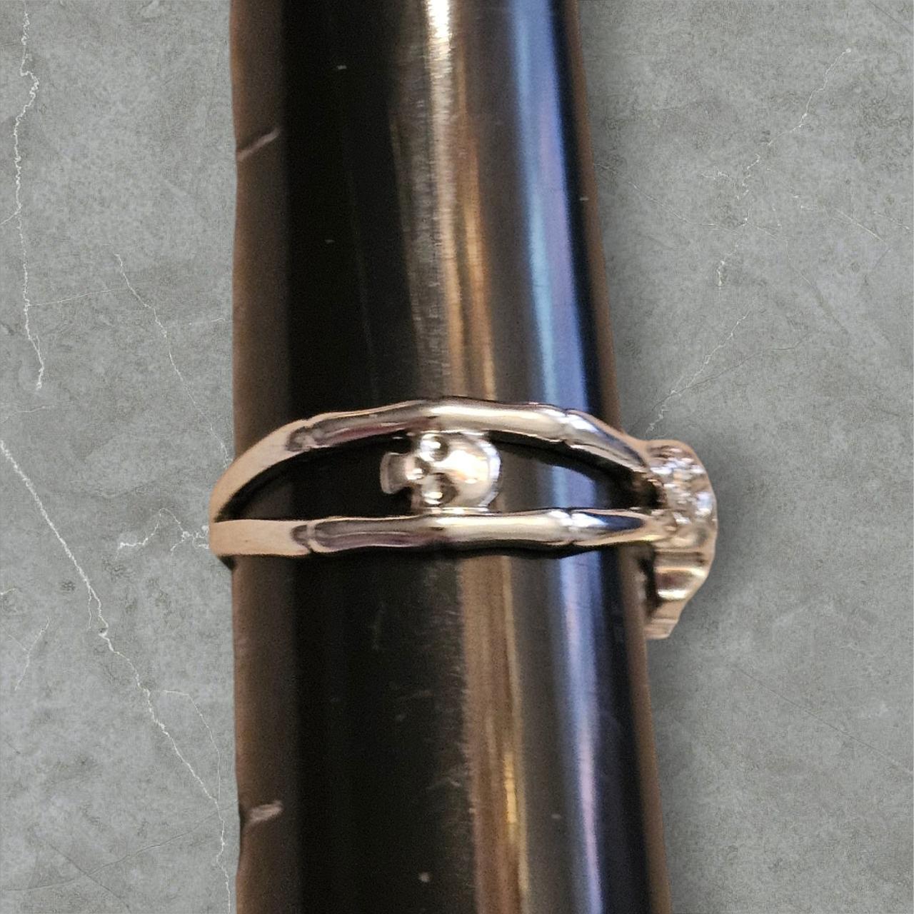Source Unknown Women's Ring - Silver – Skull & Cr… - image 8