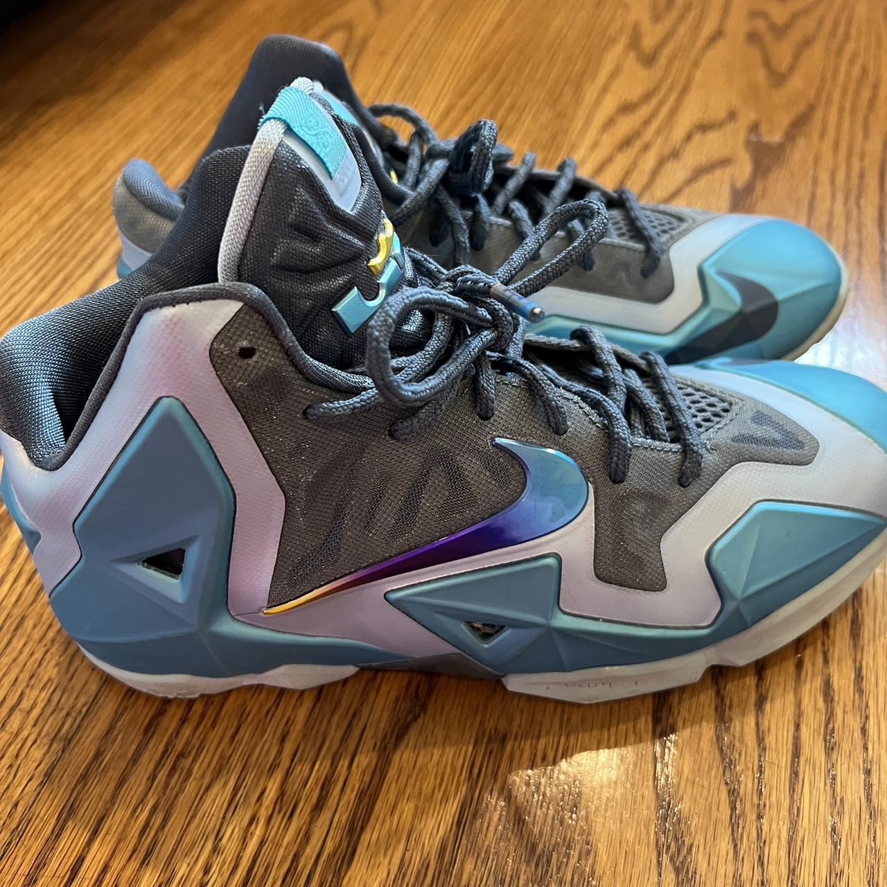 Nike Men's Sneakers Multi/Blue US – Nike Lebron 11 'Midnight