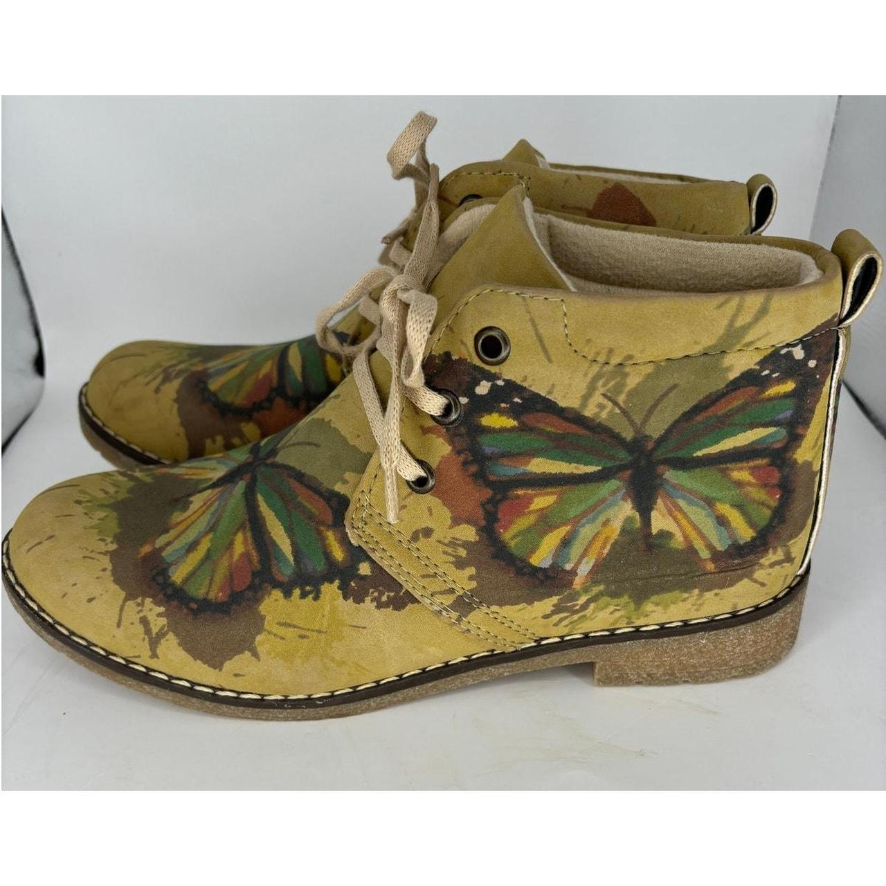 Source Unknown Women's Ankle Boots - Tan/Multi - … - image 3
