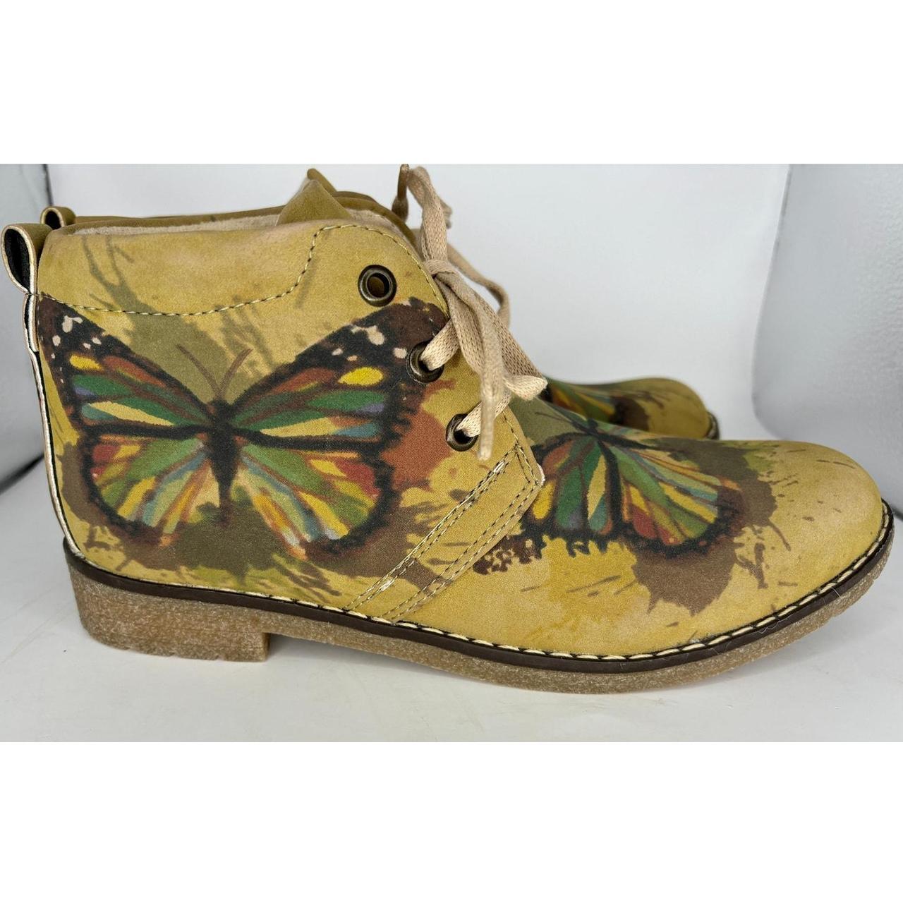 Source Unknown Women's Ankle Boots - Tan/Multi - … - image 5