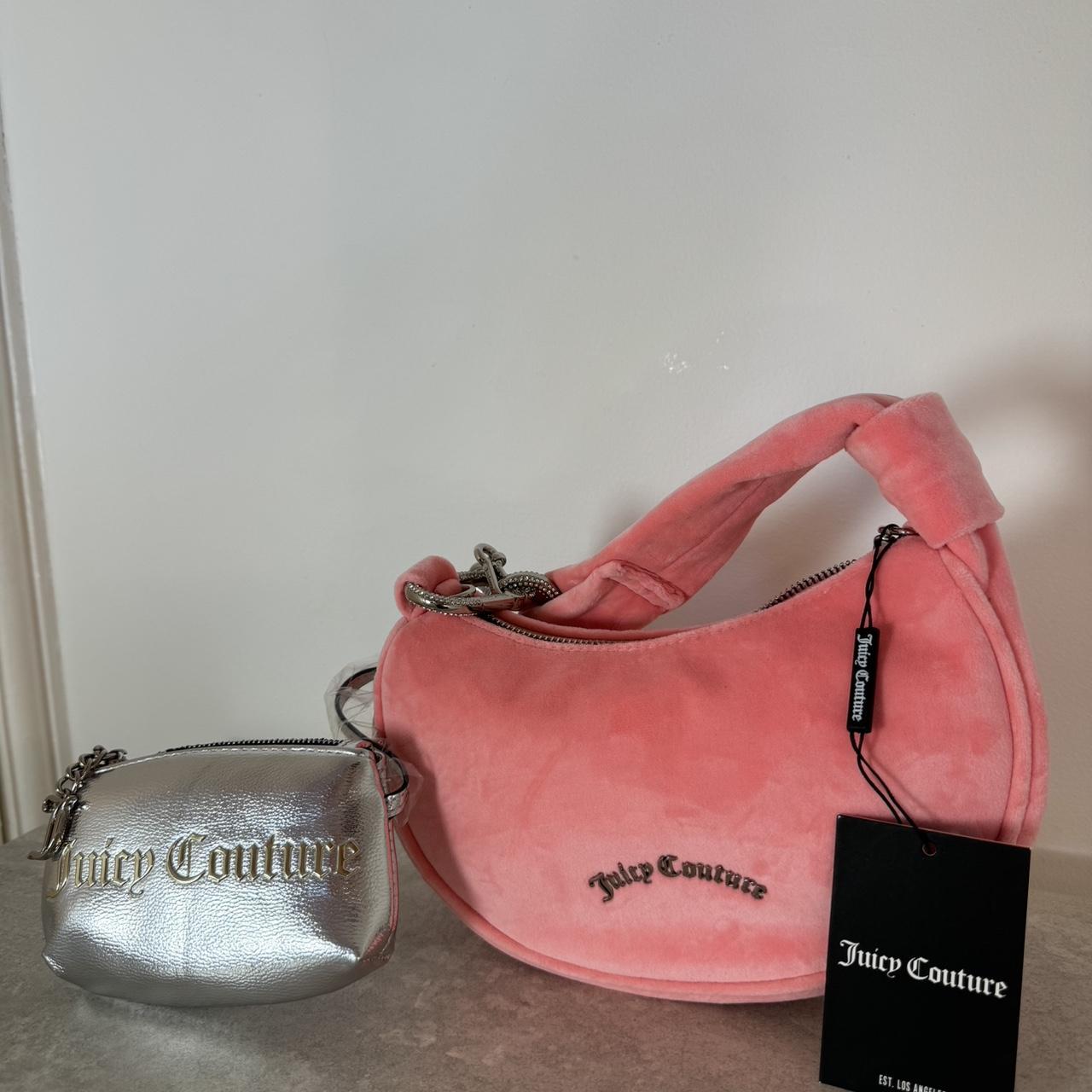 JUICY COUTURE - Blossom Small Hobo Bag Pink | Depop
