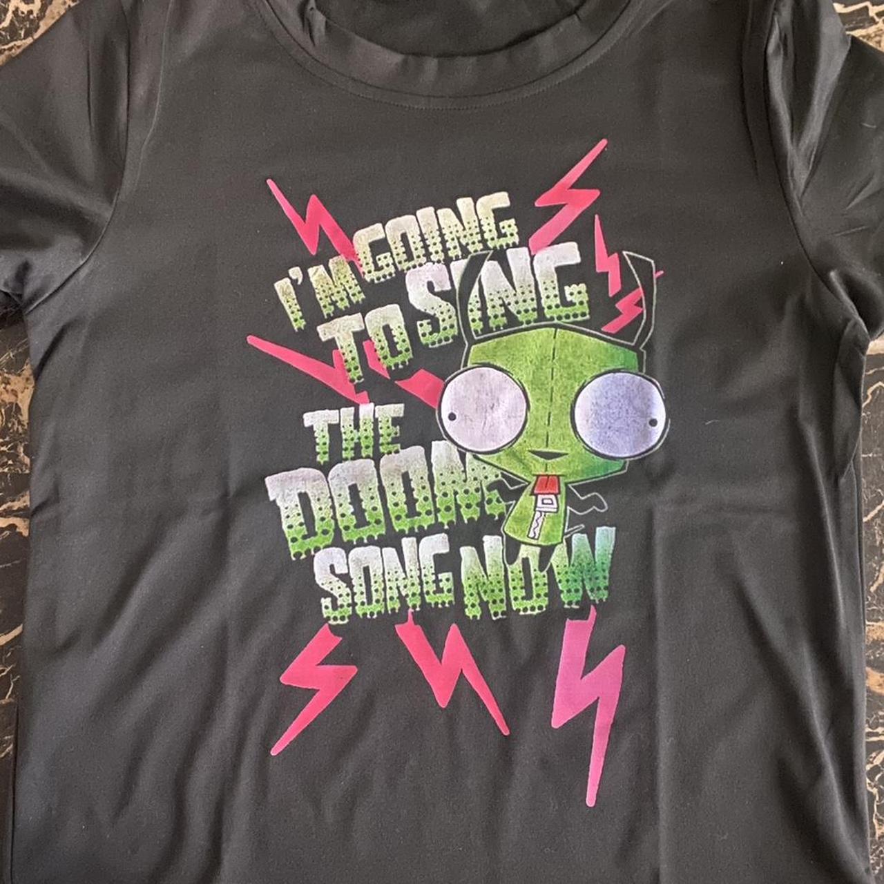 Invader Zim graphic tee (message before buying!🩷)... | Depop