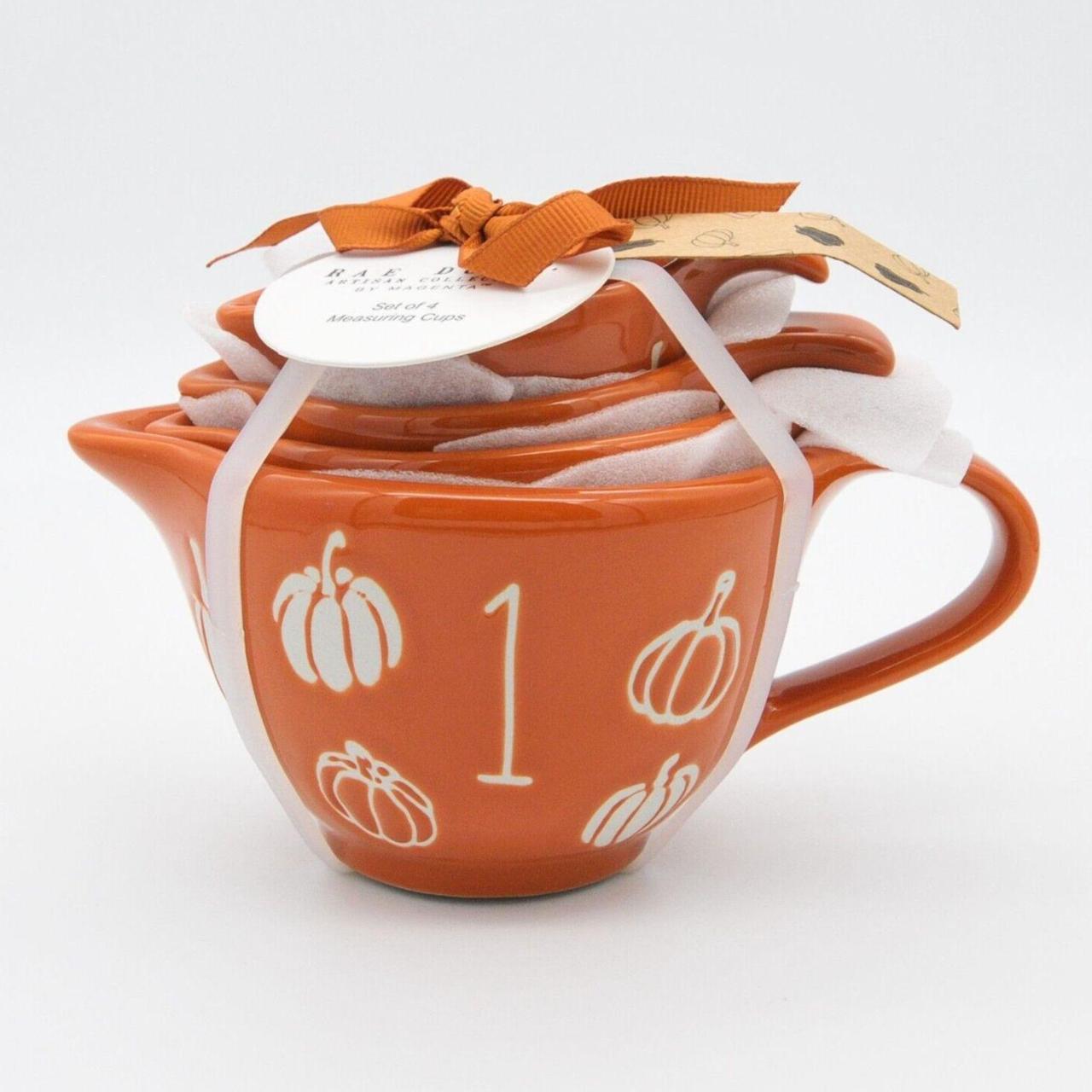 Rae Dunn Pumpkin Measuring shops Cups