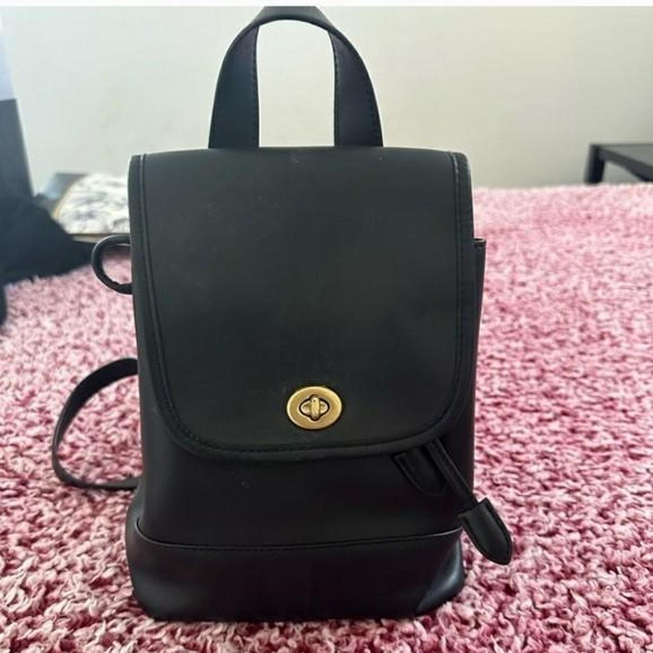 バッグ 1957 Vintage Coach Small Backpack Nubuc s-l1200.jpg