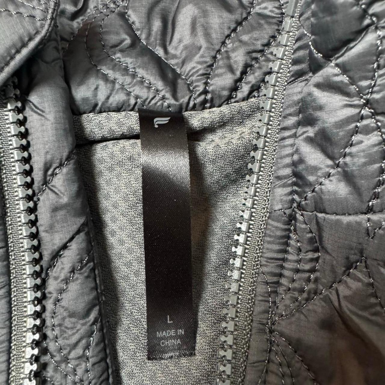 Fabletics Men's Lightweight Jacket Jacket - Grey … - image 5