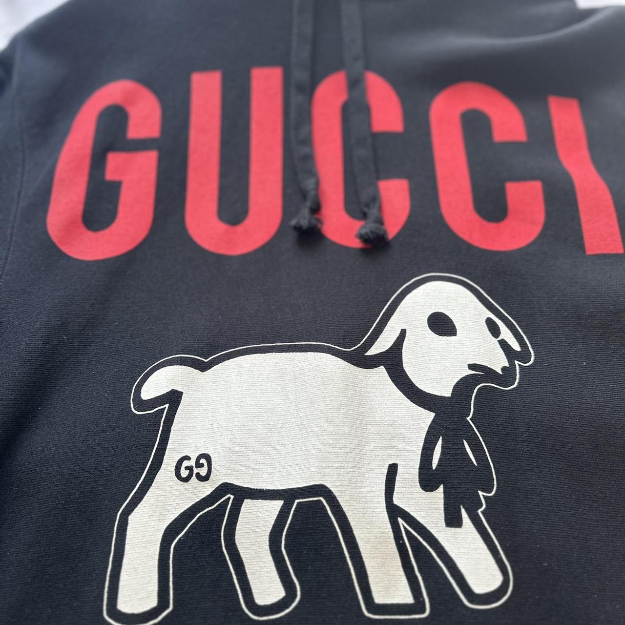 Authentic Gucci Lamb Sweatshirt Size S Very good. Depop