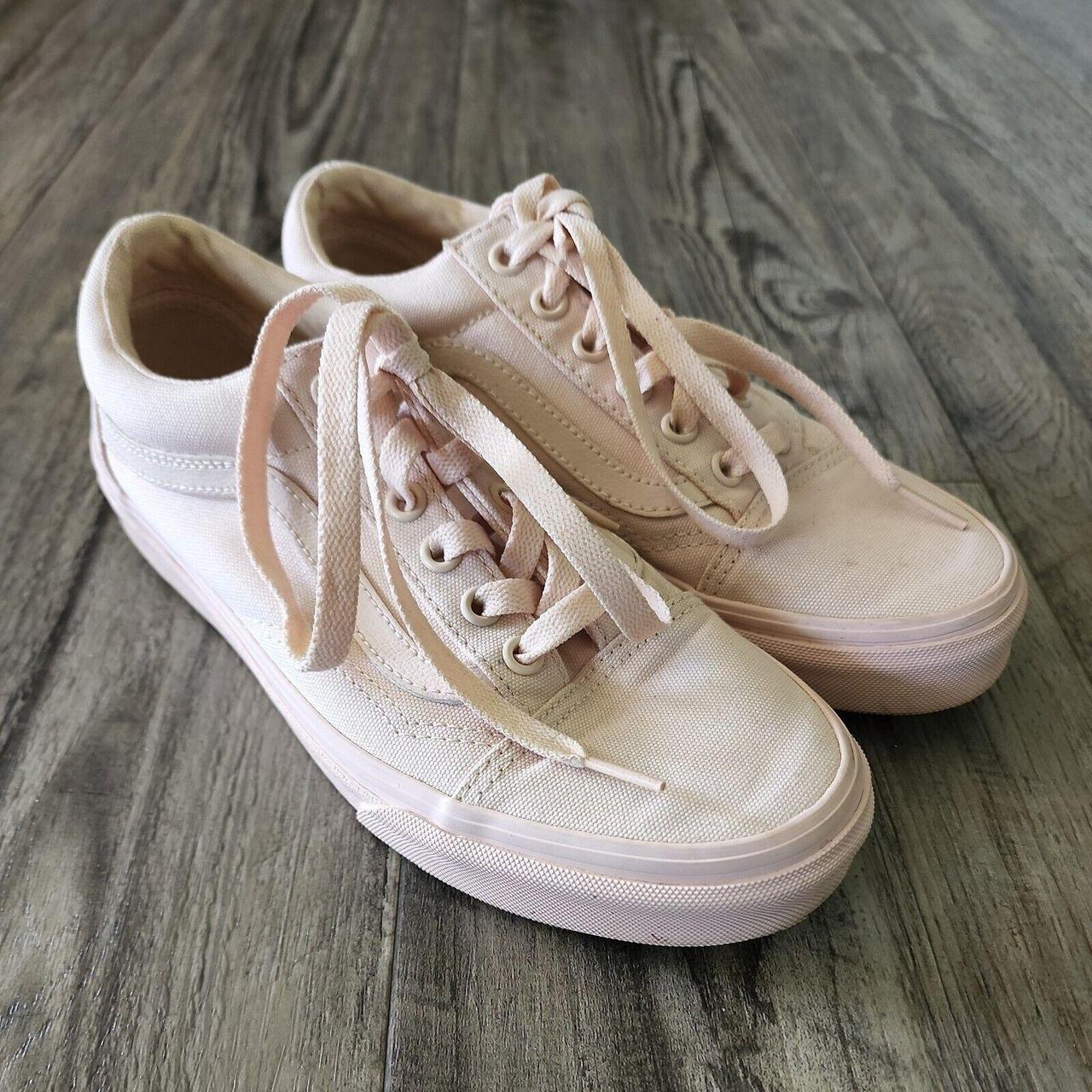 Vans Classic Shoes Sneakers Pink Womens Size 7. Depop