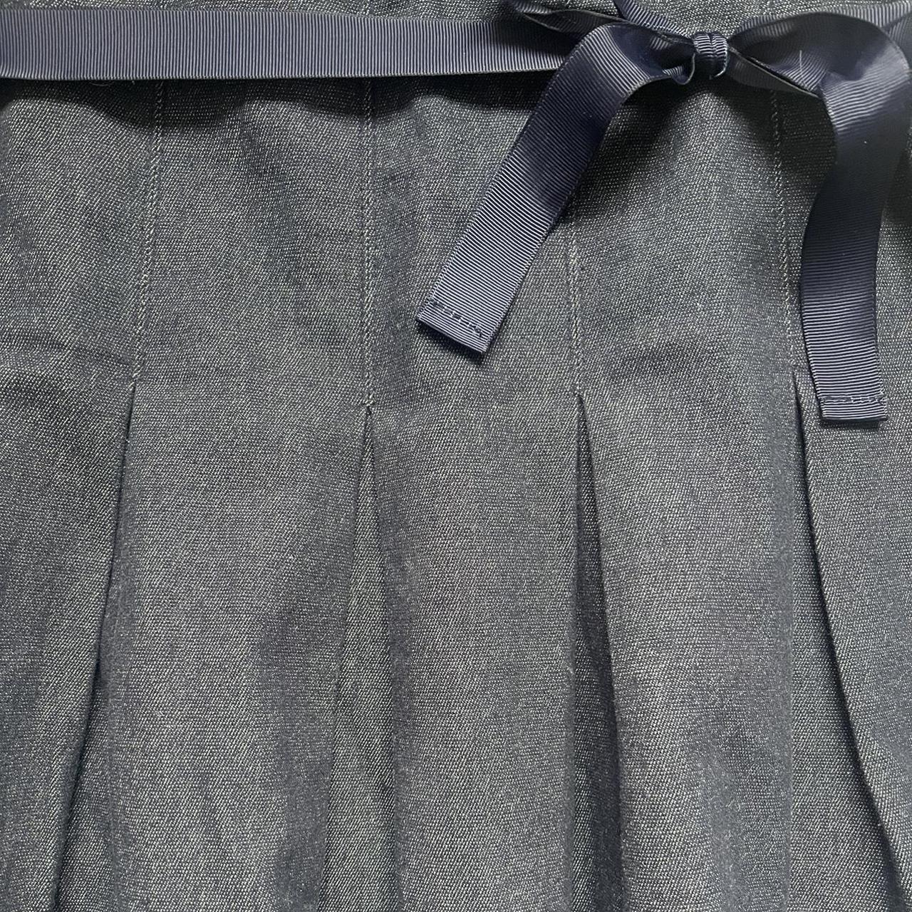 Morgan De Toi Women's Navy Skirt | Depop