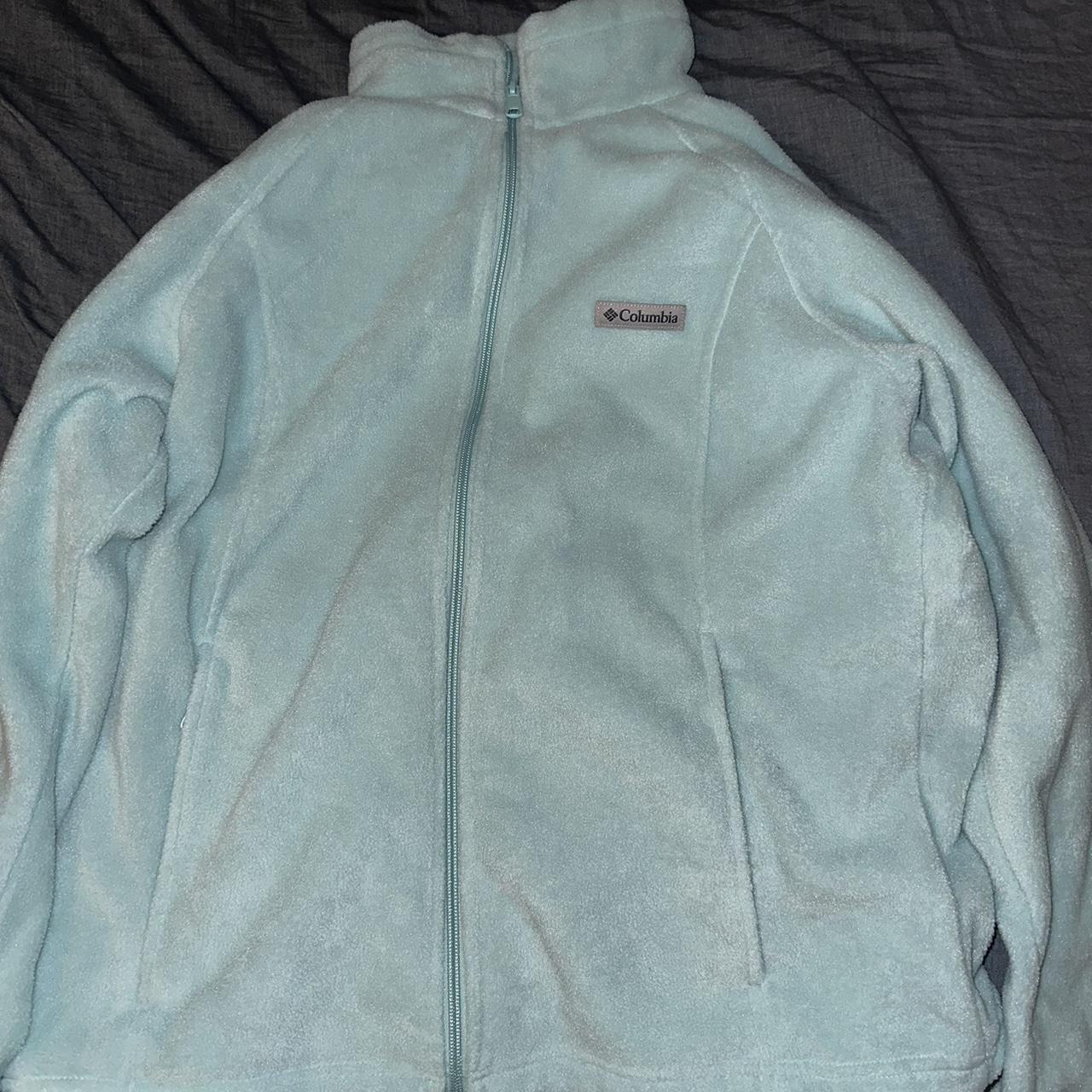 Light fashion blue columbia jacket