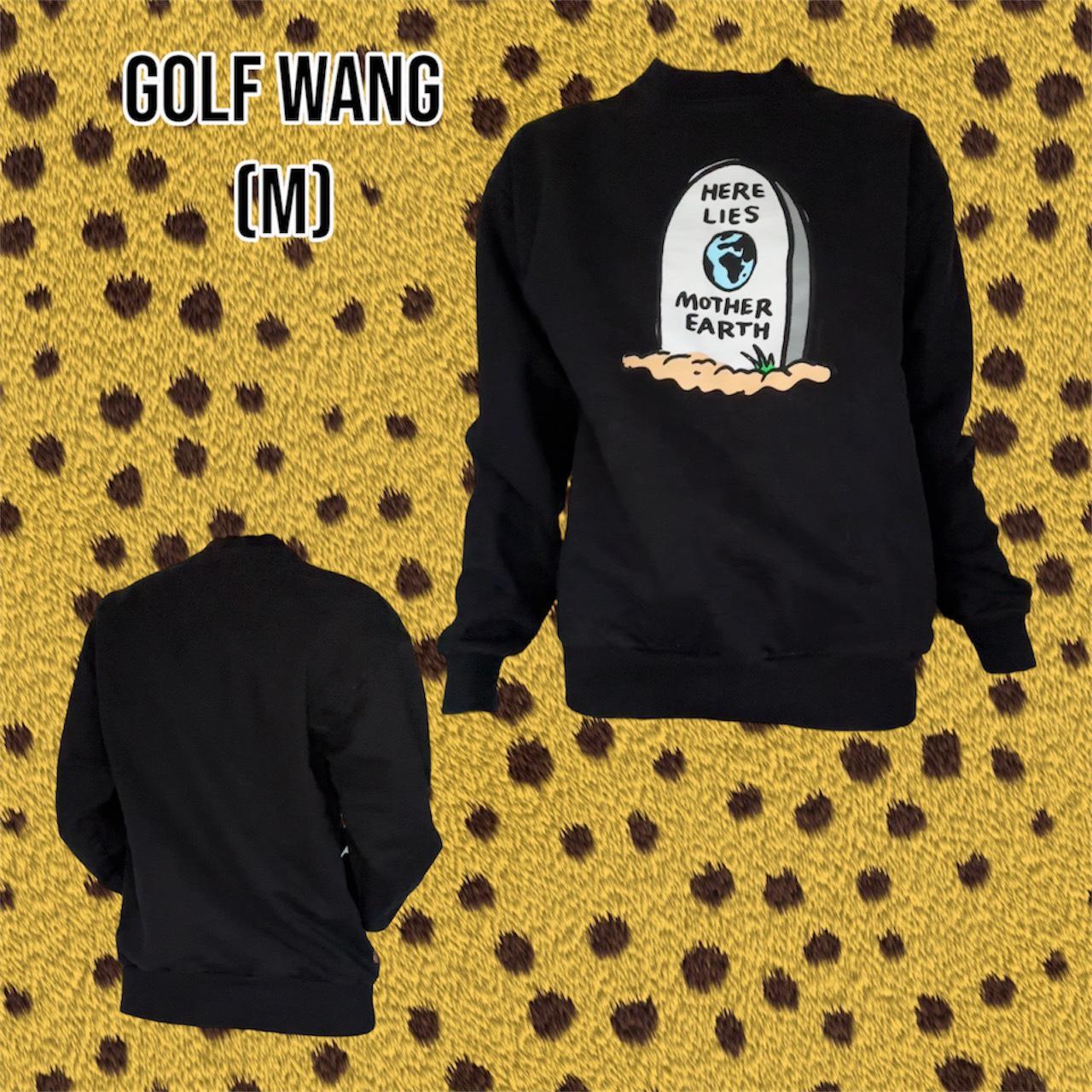 GOLF “Here Lies Mother sold Earth” Crewneck