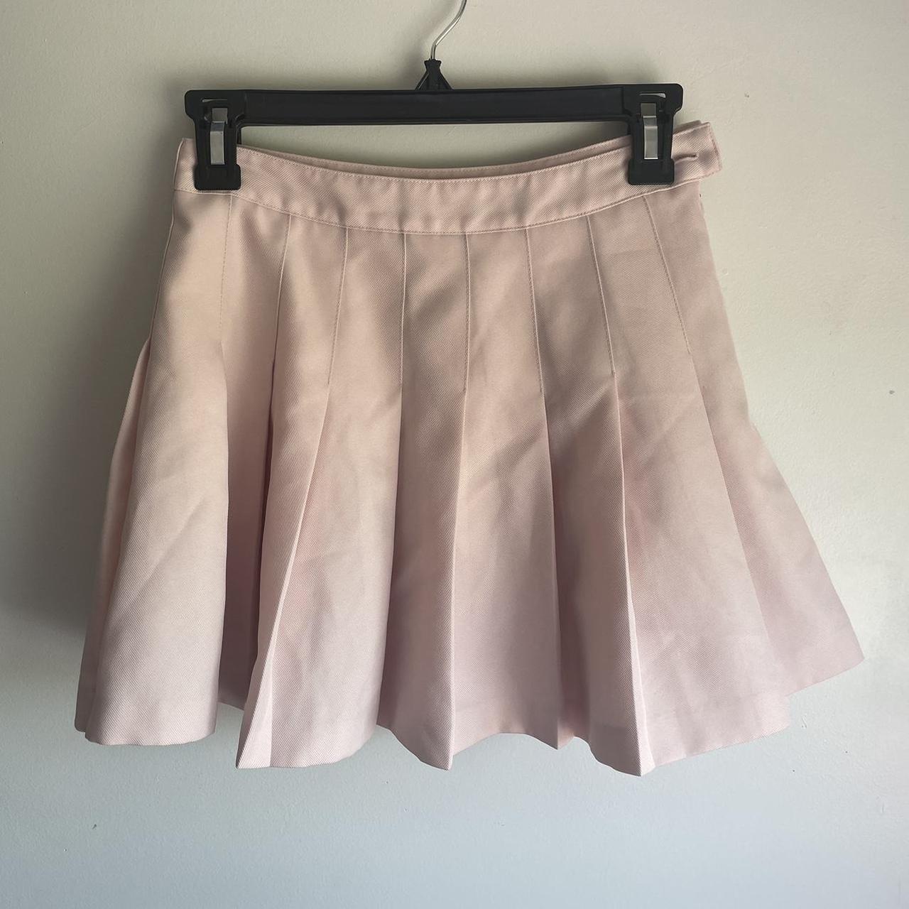 Forever21 Pink Pleated Tennis Skirt In a size xs