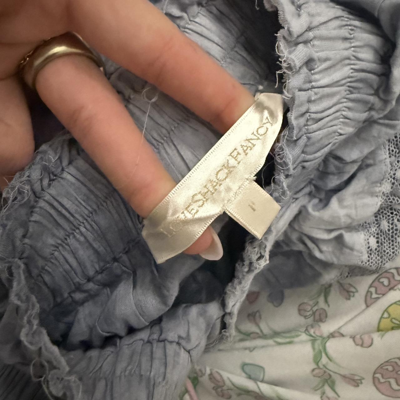 LoveShackFancy Women's Skirt - Blue/Grey - XS – L… - image 2