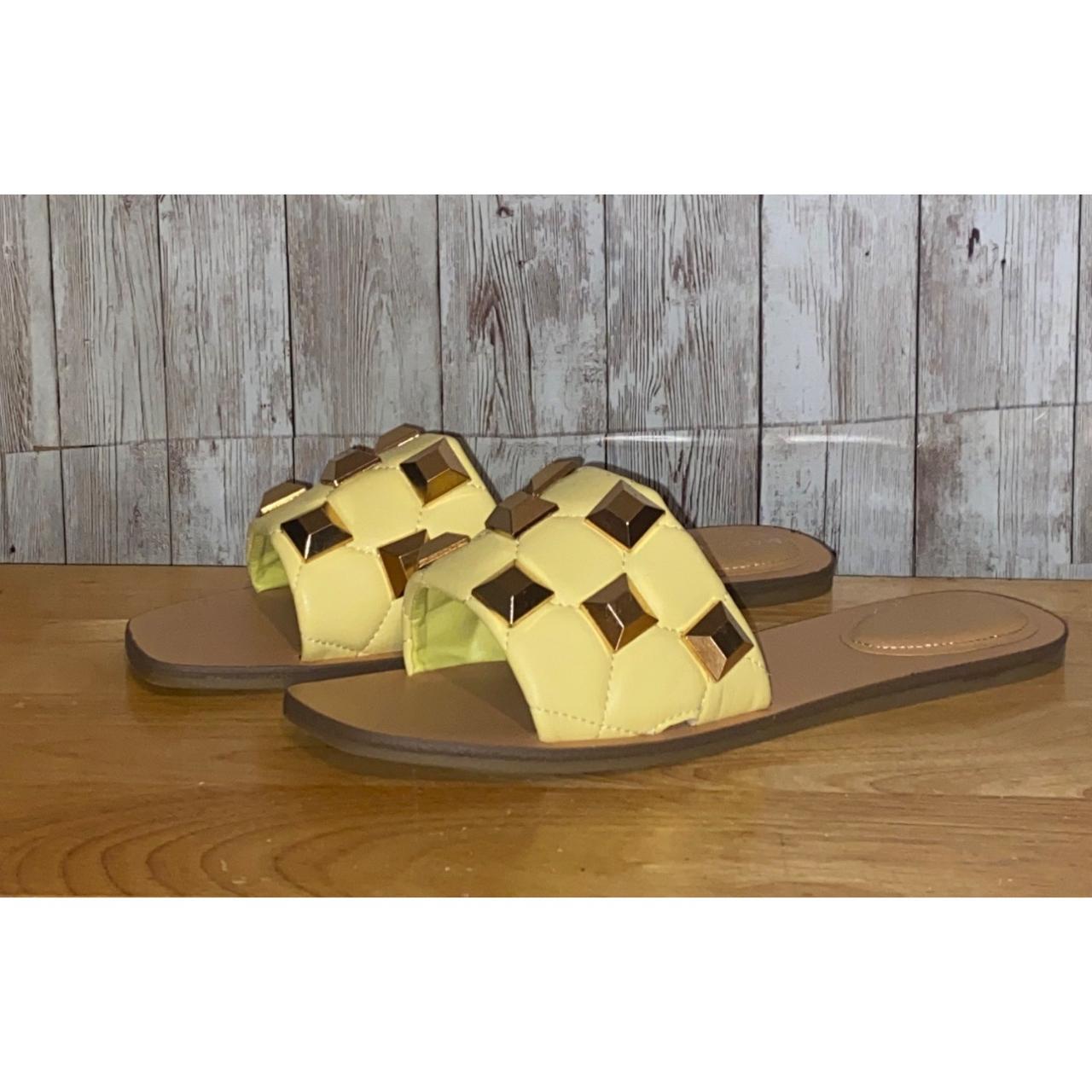 Slide Sandals Marc Fisher Studded Flats Slide Sandal Marc Fisher