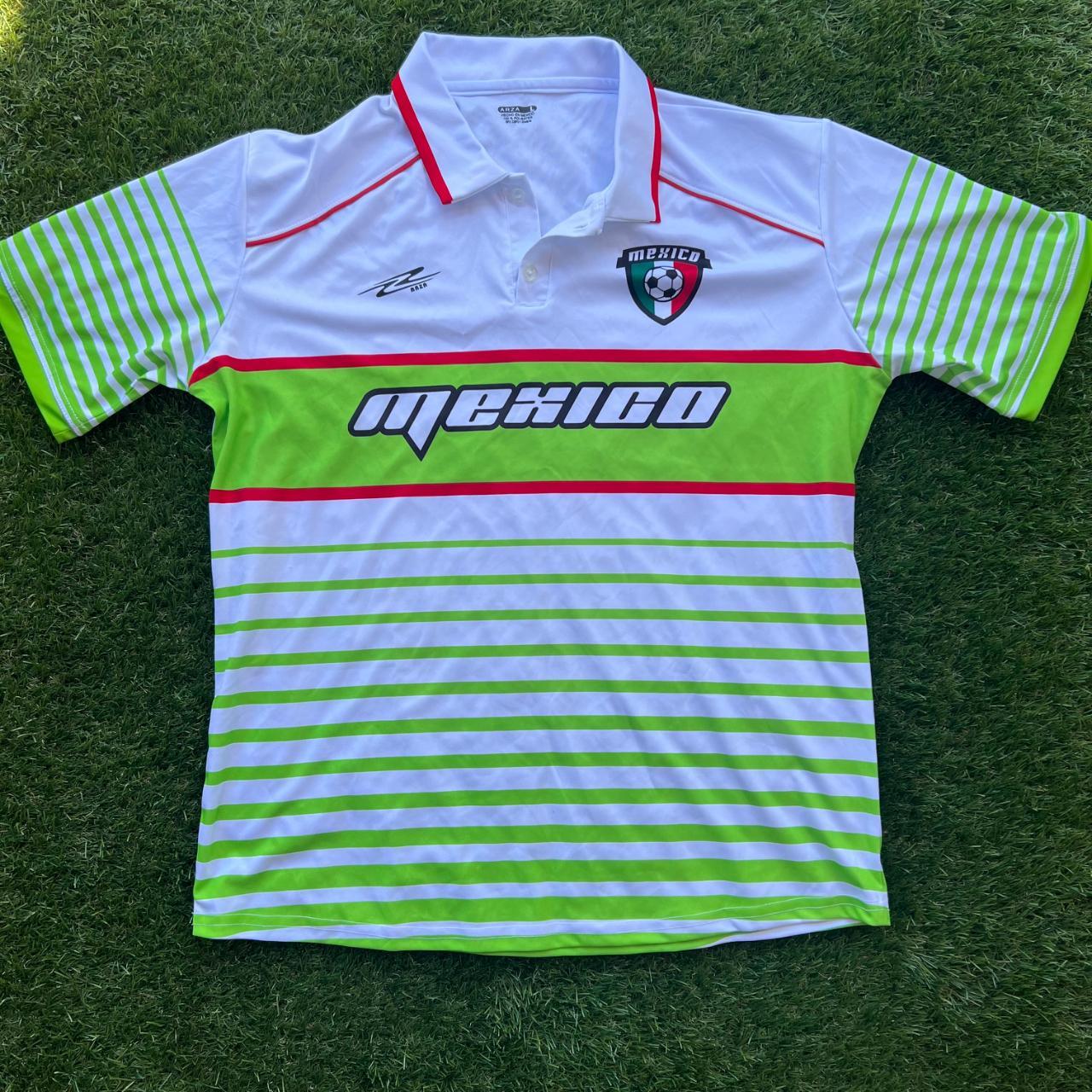 Mexico polo ⚽️ Arza Mexico soccer polo shirt. Only... Depop