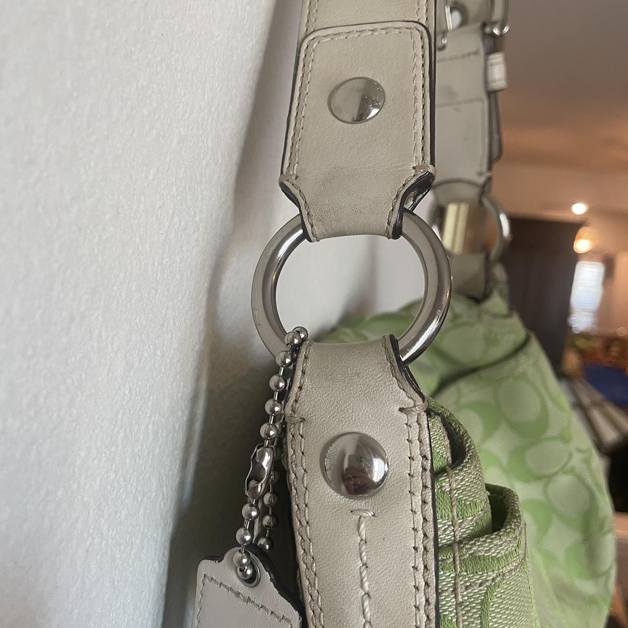 緑coach vintage handbag y2karchive 00s 緑coach vintage handbag y2karchive 00s Coach y2k handbag