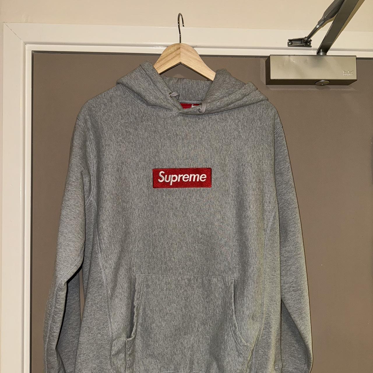Supreme box logo, greg hoodie size Rare! Depop