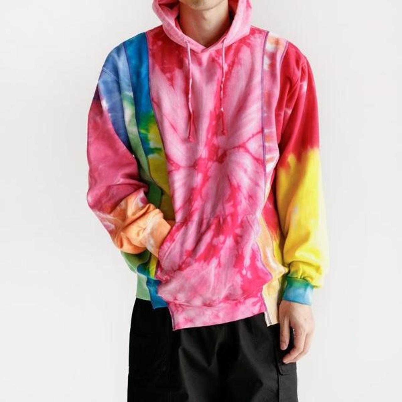 Needles Rebuild - 5 Cut Tie Dye hoodie size XL...