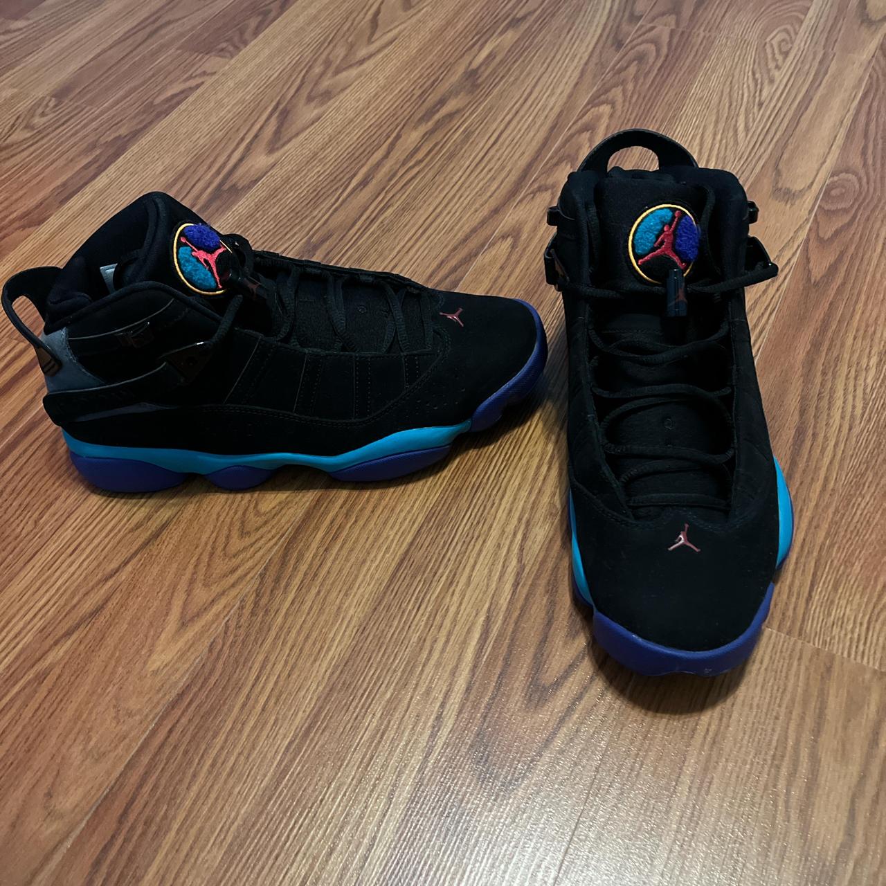 9’5 Jordan Rings Aqua in great condition