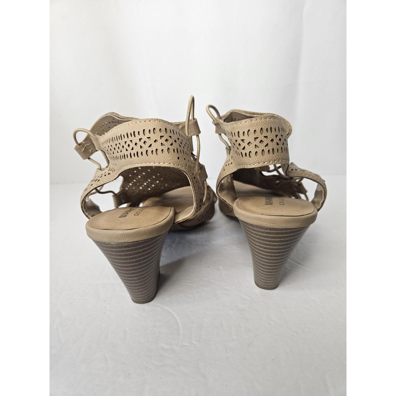 Source Unknown Women's Sandals - Cream - US 10 – … - image 3